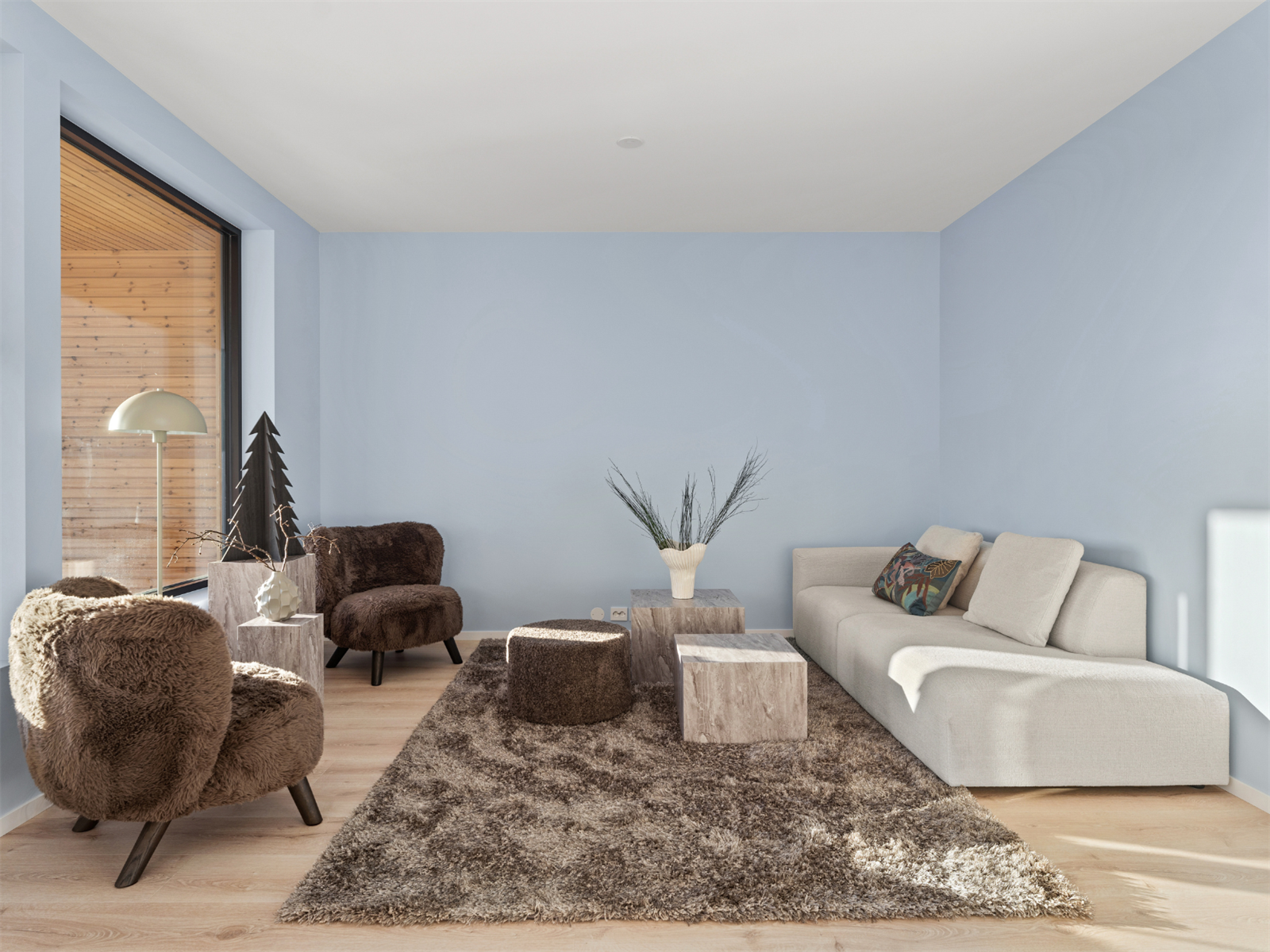 God plass til sittegruppe og bord Galleribilde