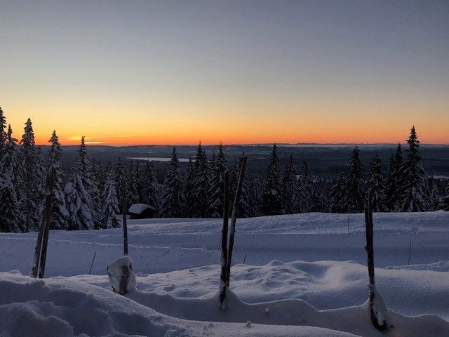 Nydelig vinterstemning fra selgers private arkiv. Galleribilde