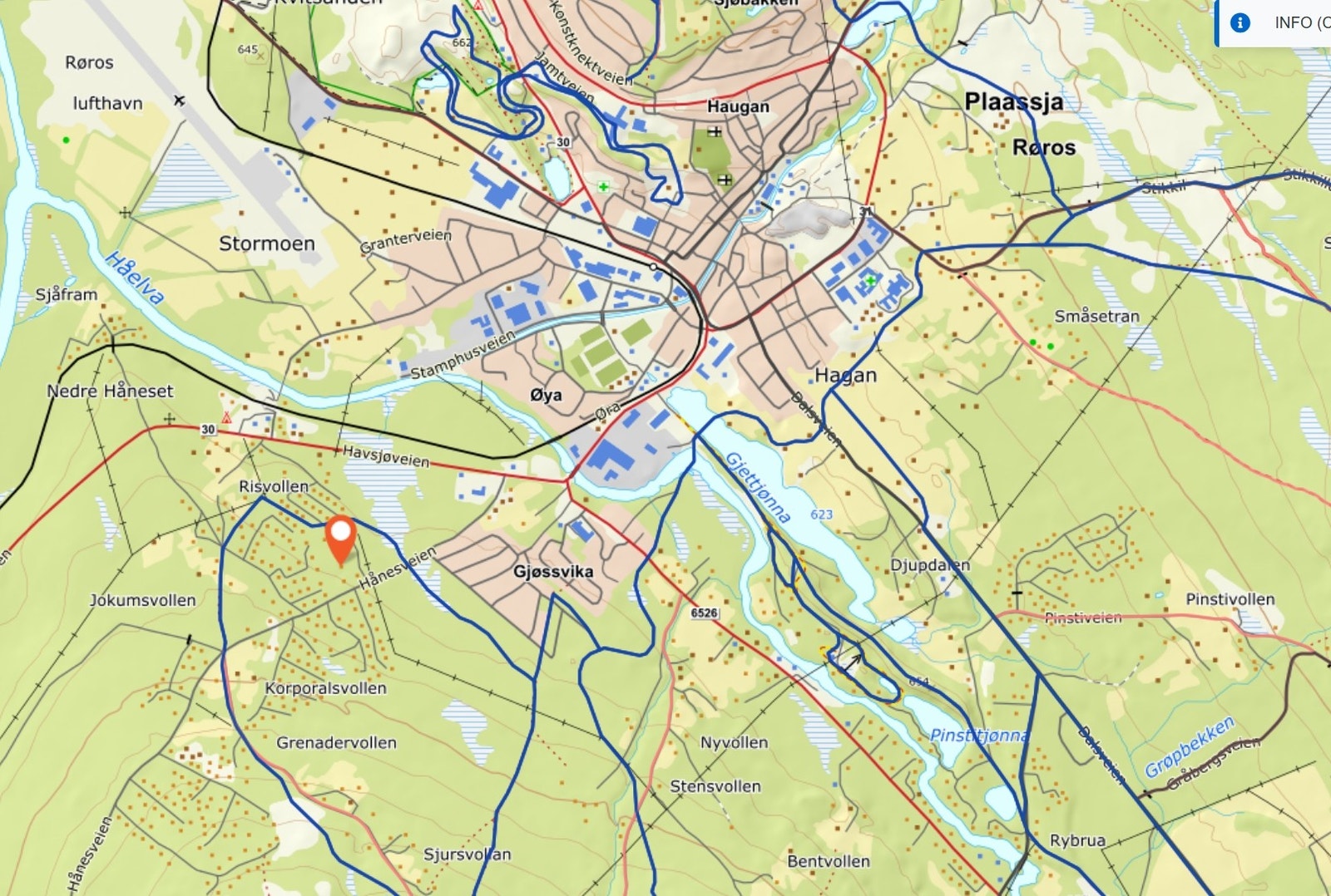 Turløyper i nær-området Galleribilde