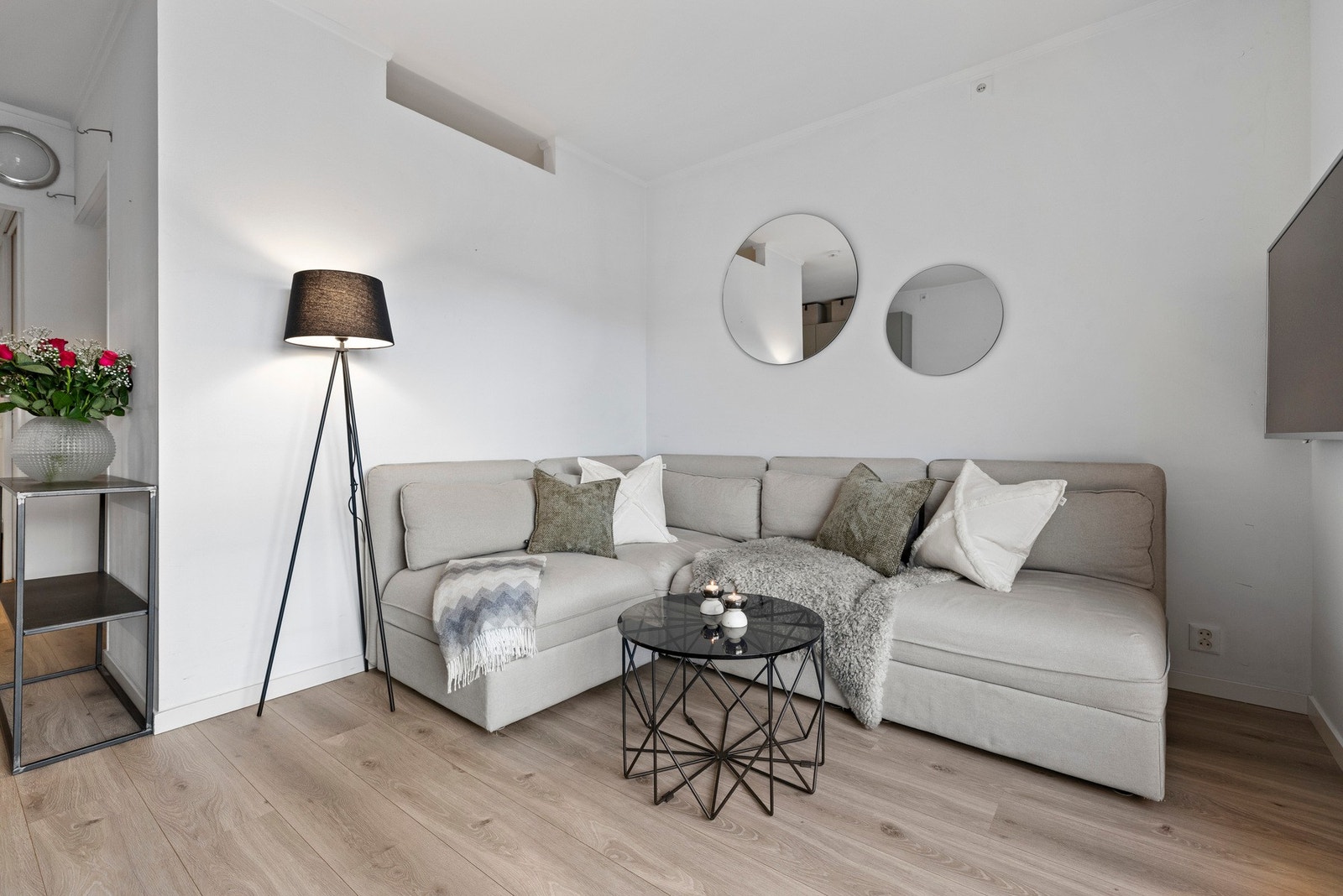 God plass til sofa eller annet ønsket møblement. Galleribilde