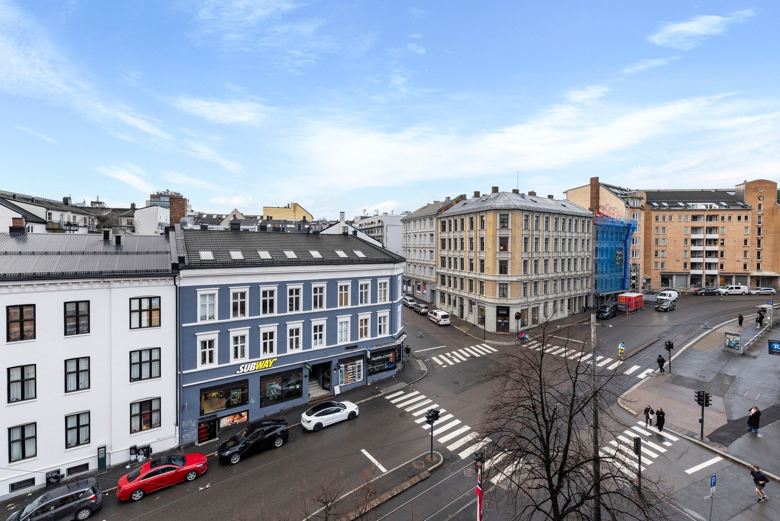 Leiligheten ligger kun et steinkast unna flotte uteområdet som Slottsparken og St. Hanshaugen Park Galleribilde