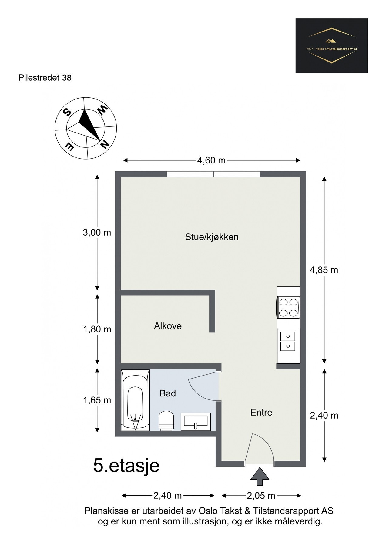 Plantegning. Galleribilde