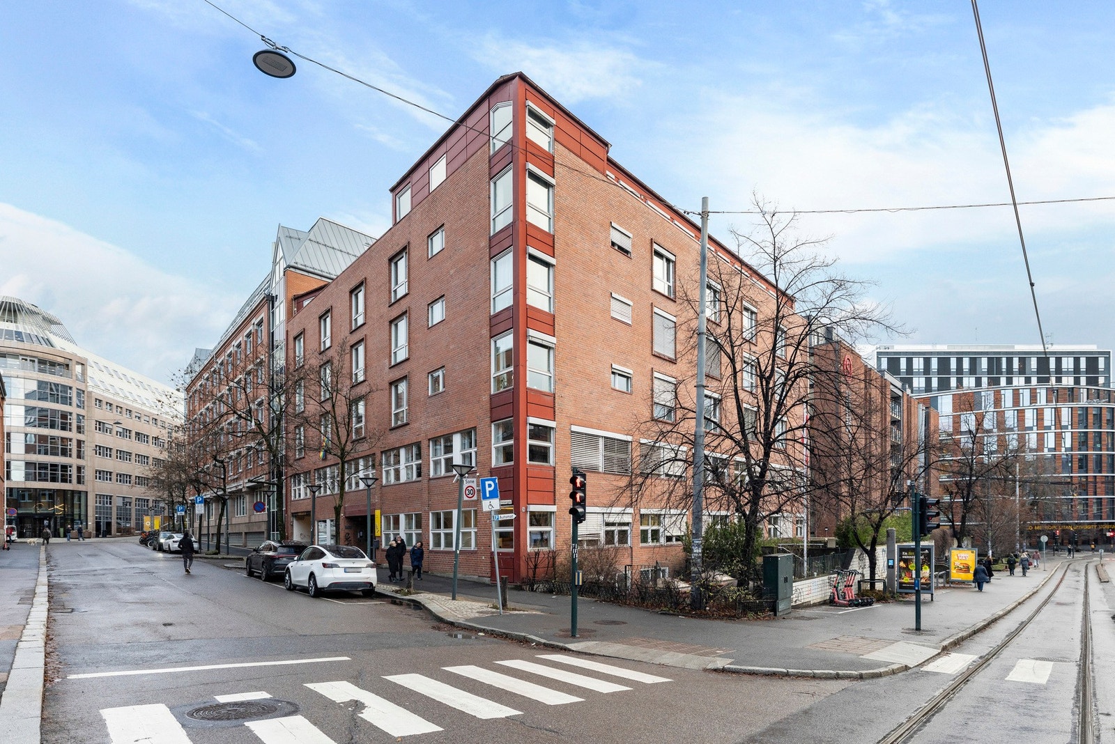 Pilestredet 38 ligger sentralt til i Pilestredet Park. Galleribilde