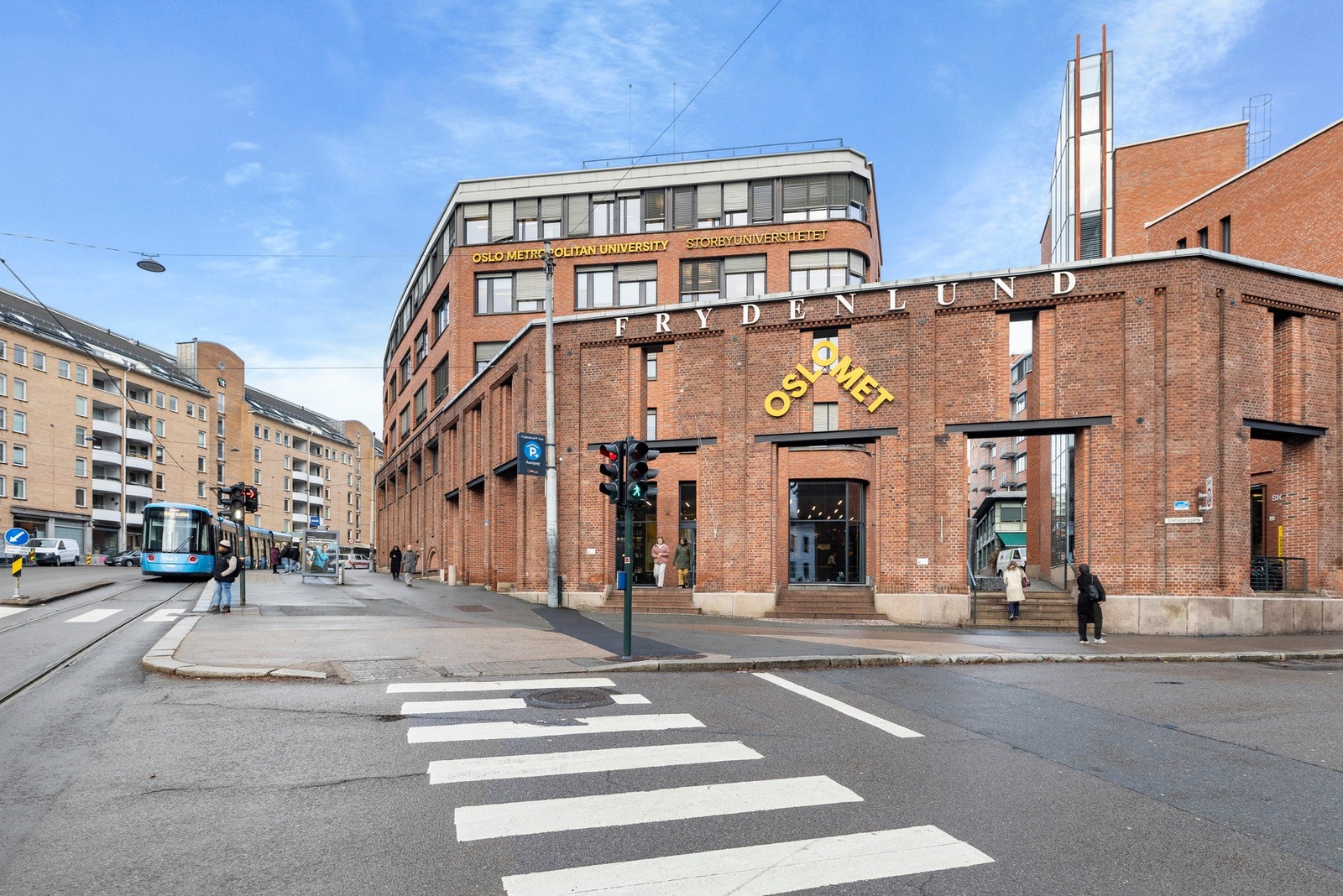 I nabobygget finner du OsloMet, perfekt for studenter. Galleribilde