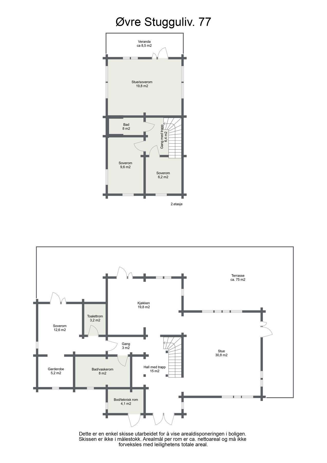 Planskisse. Galleribilde