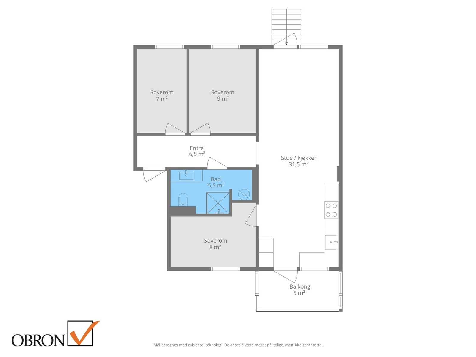 Planskisse. Galleribilde