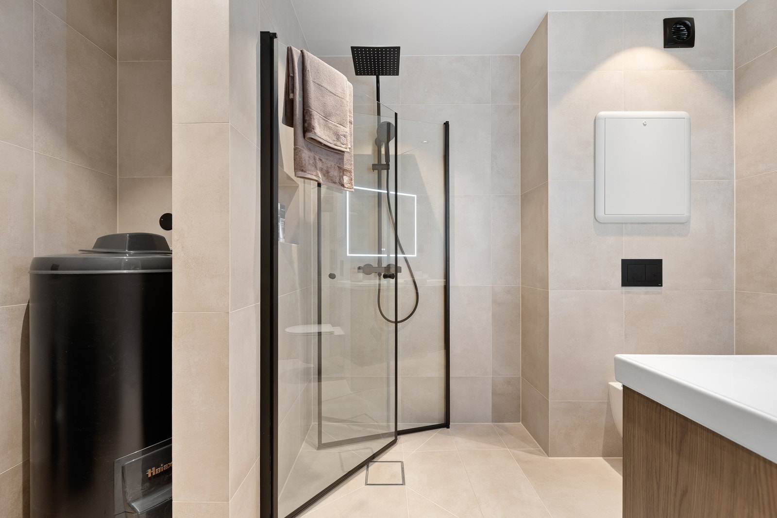 Takstmann har vurdert badet til TG0 på alle punkter. Galleribilde