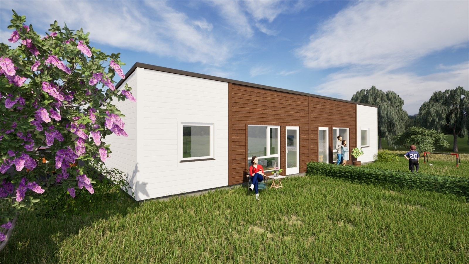 Velkommen til disse lekre tomannsboligene på Ælvebruket! Galleribilde