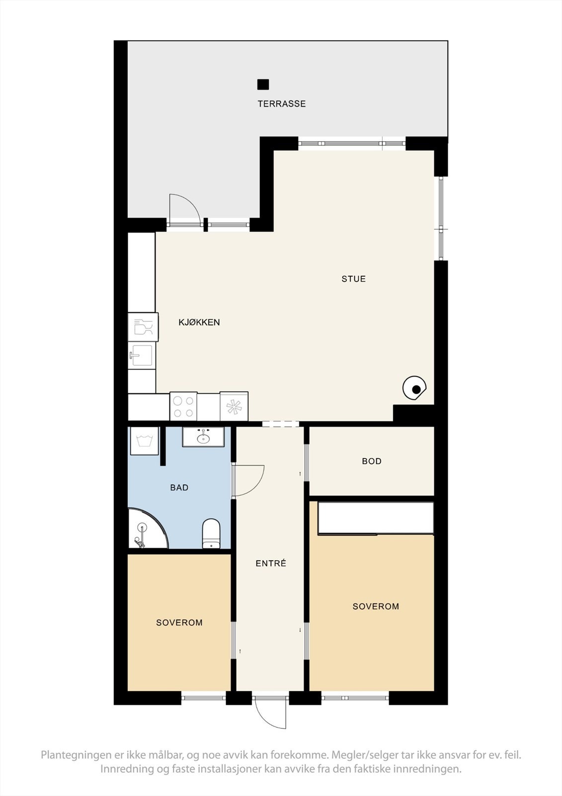 Plantegning. Galleribilde