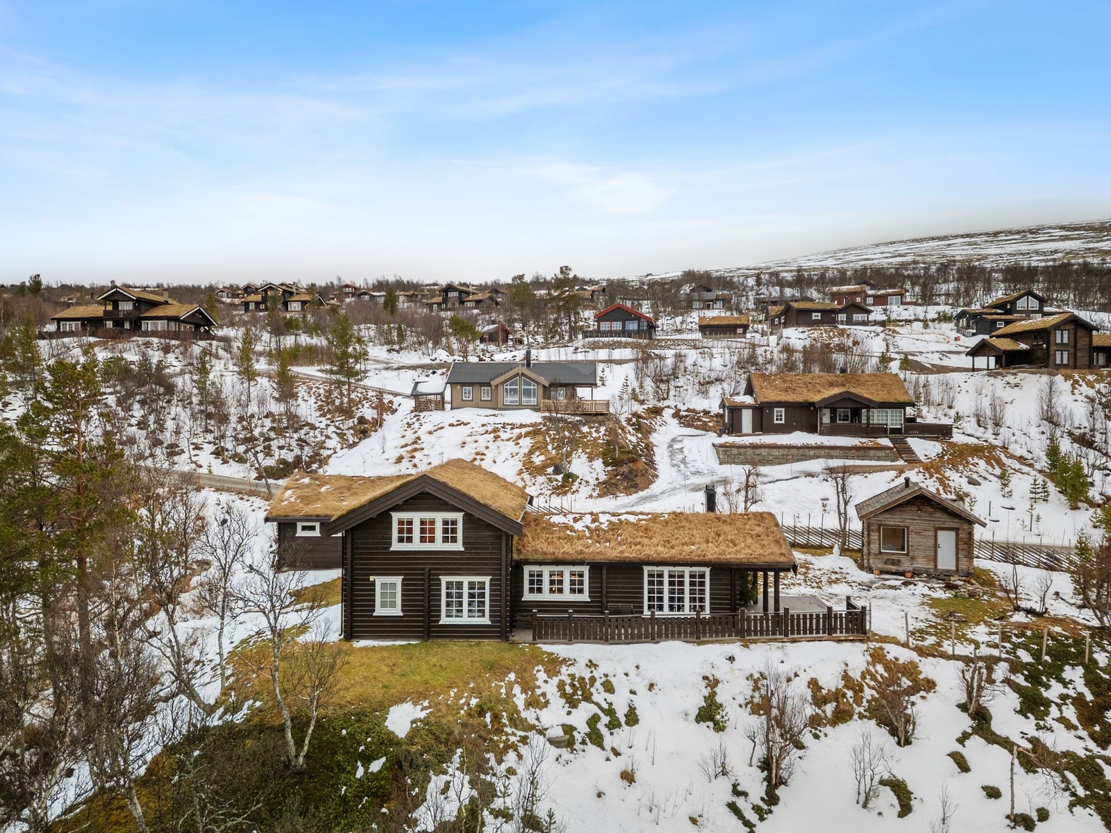 Hummelfjell er et veletablert og godt drevet hytteområde i Os. Galleribilde