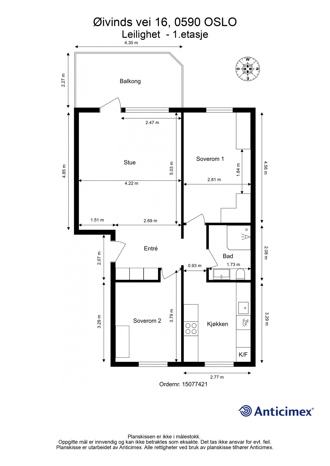 Plantegning. Galleribilde