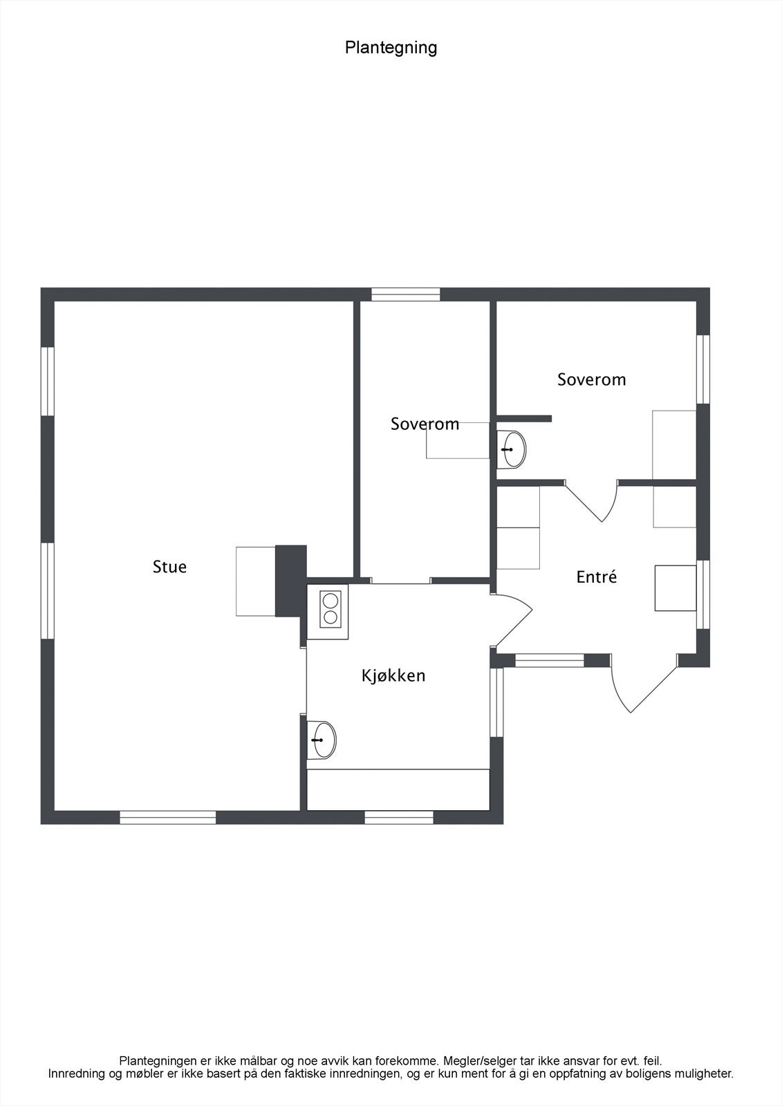 Planskisse 2D Galleribilde