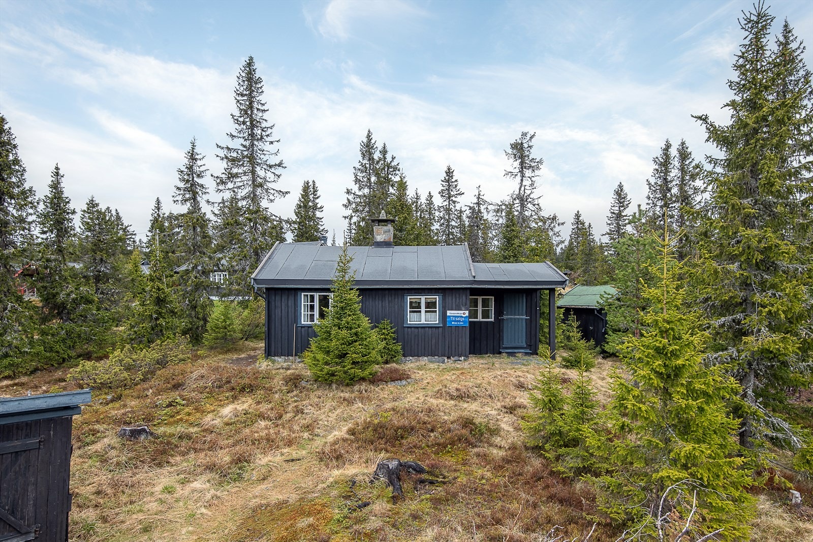 Det er gangavstand til alt av servicefasiliteter. Det er også mulig å bruke offentlig kommunikasjon, da det er kort vei fra busstopp til hytta. Galleribilde