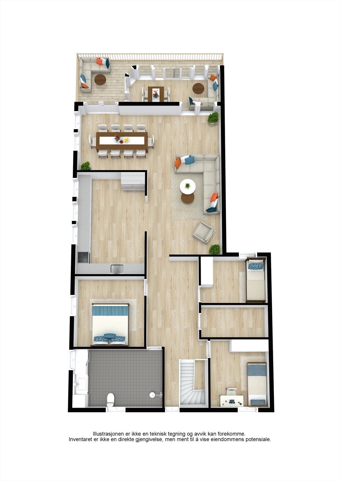 2. etasje Galleribilde