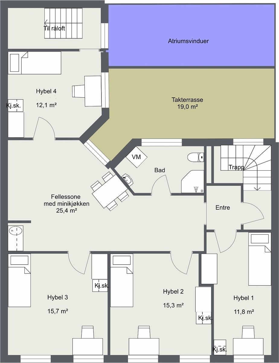 Planløsning Galleribilde