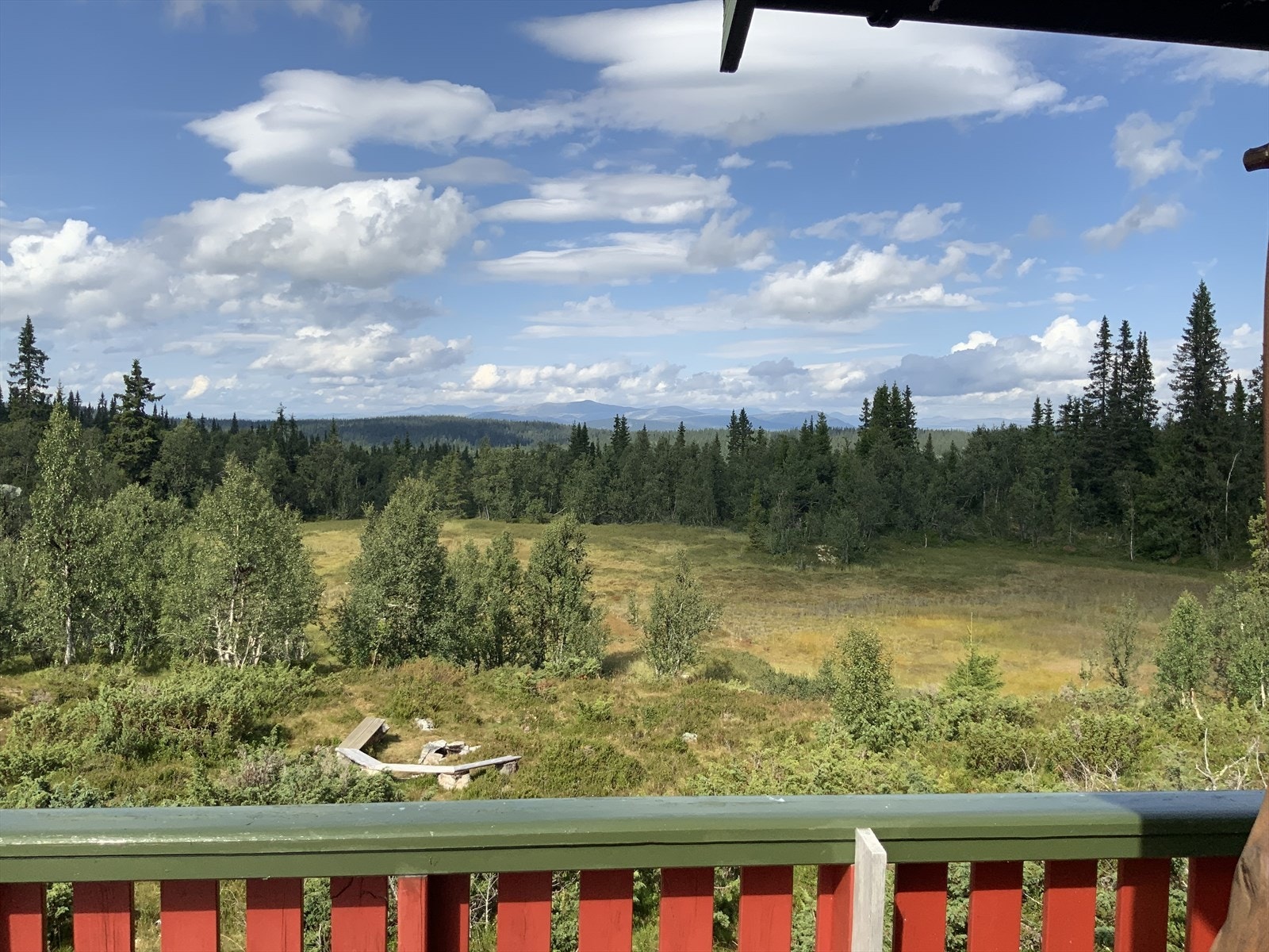 Flott utsikt fra hytta ! Galleribilde