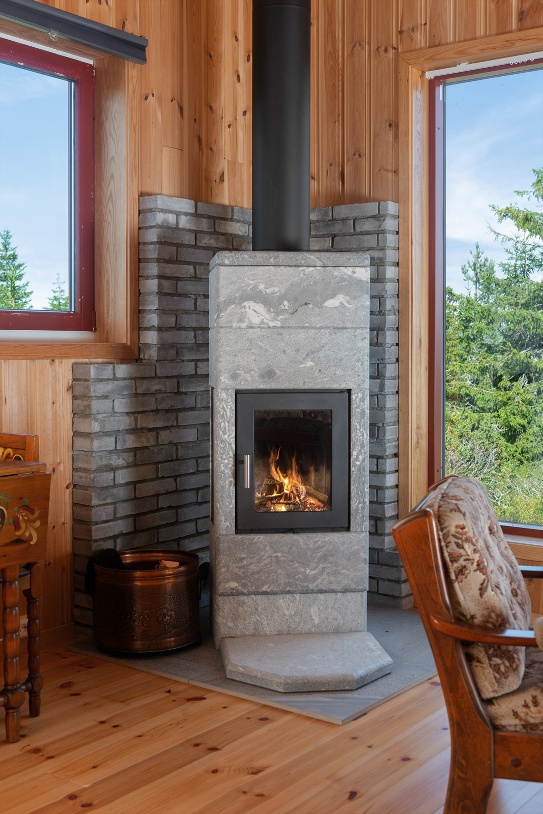 For hyggelig stemning og god varme. Galleribilde