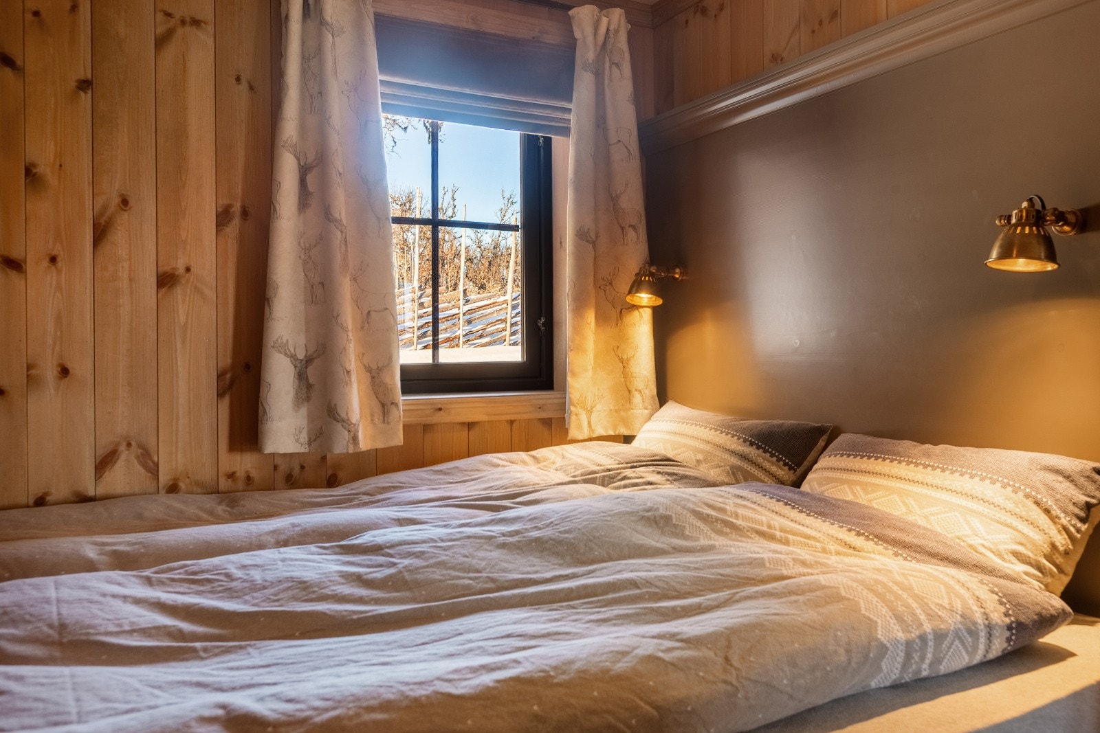 Godt med sengeplasser er en drøm for den tallrike familien, eller for de som elsker å ta med seg venner til sitt lille hytteparadis. Galleribilde