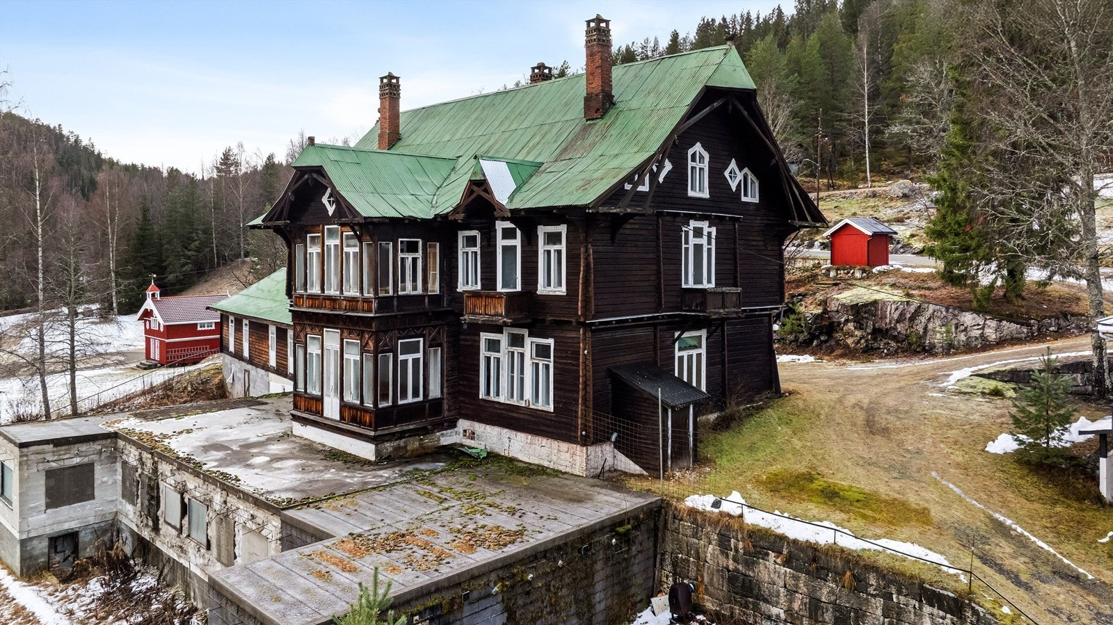 Hotellet bærer preg av slitasje og renovering må påregnes Galleribilde