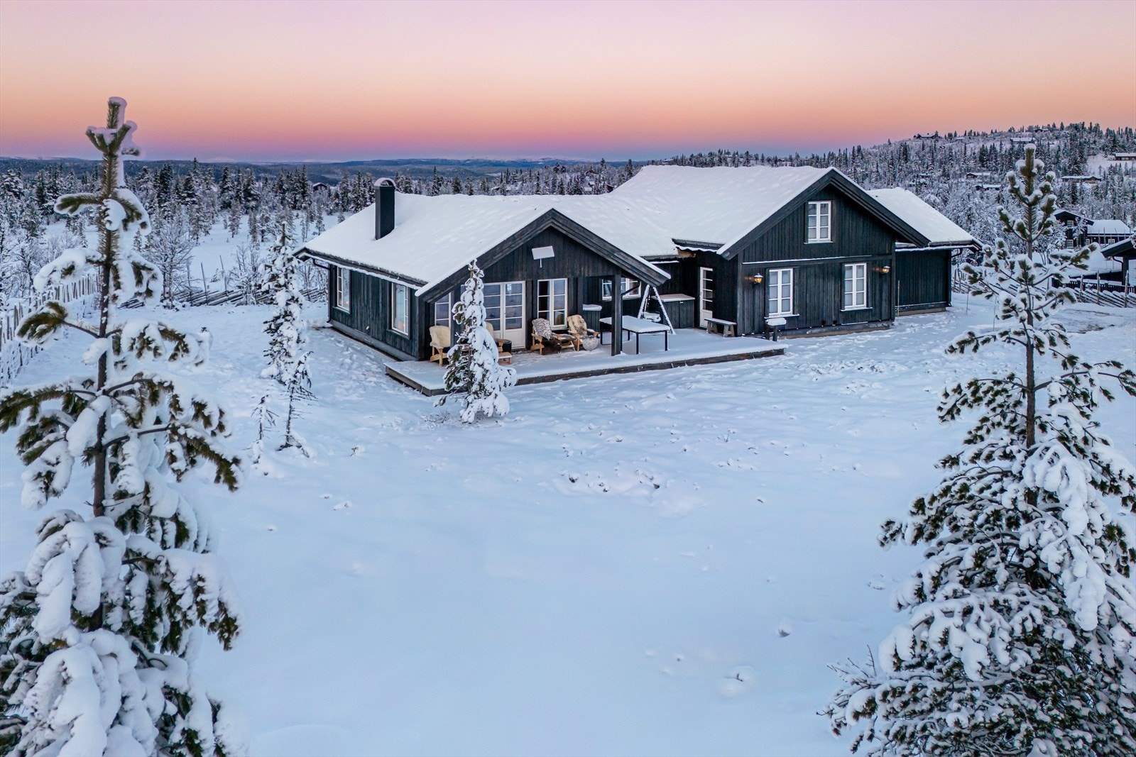 Skiløypene i umiddelbar nærhet Galleribilde