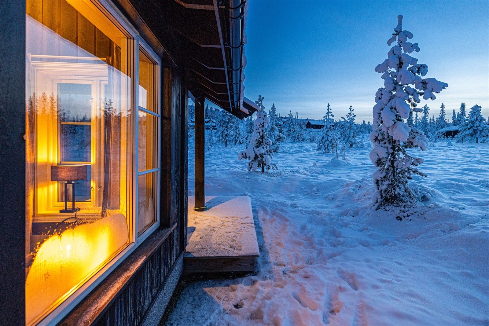 Vakre omgivelser langt inne i Nesfjellet Galleribilde