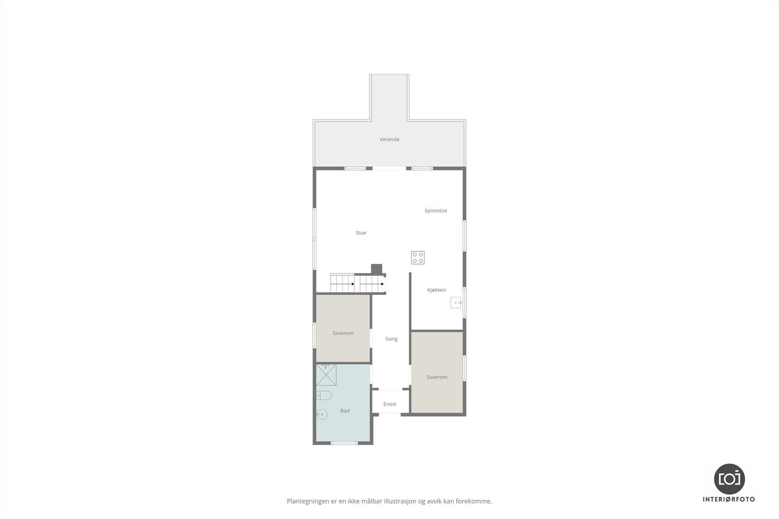 Plantegning Galleribilde