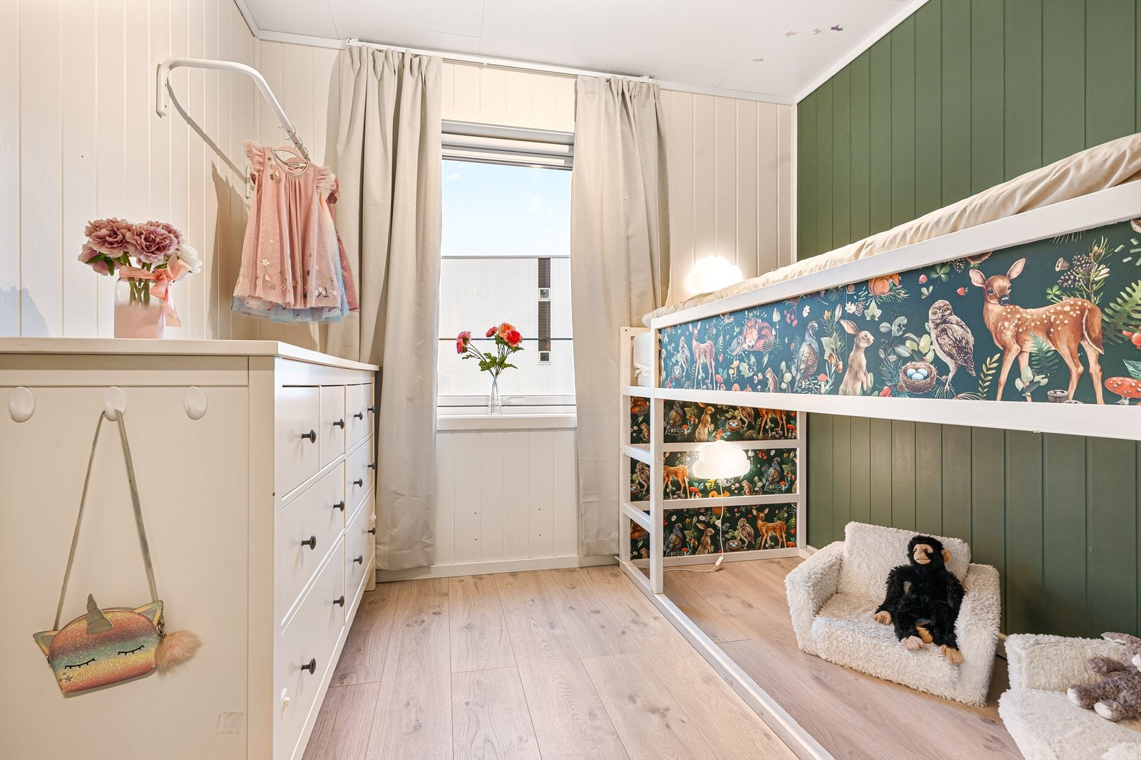 Soverom 2 fungerer ypperlig som barnerom, gjesterom eller kontor. Galleribilde