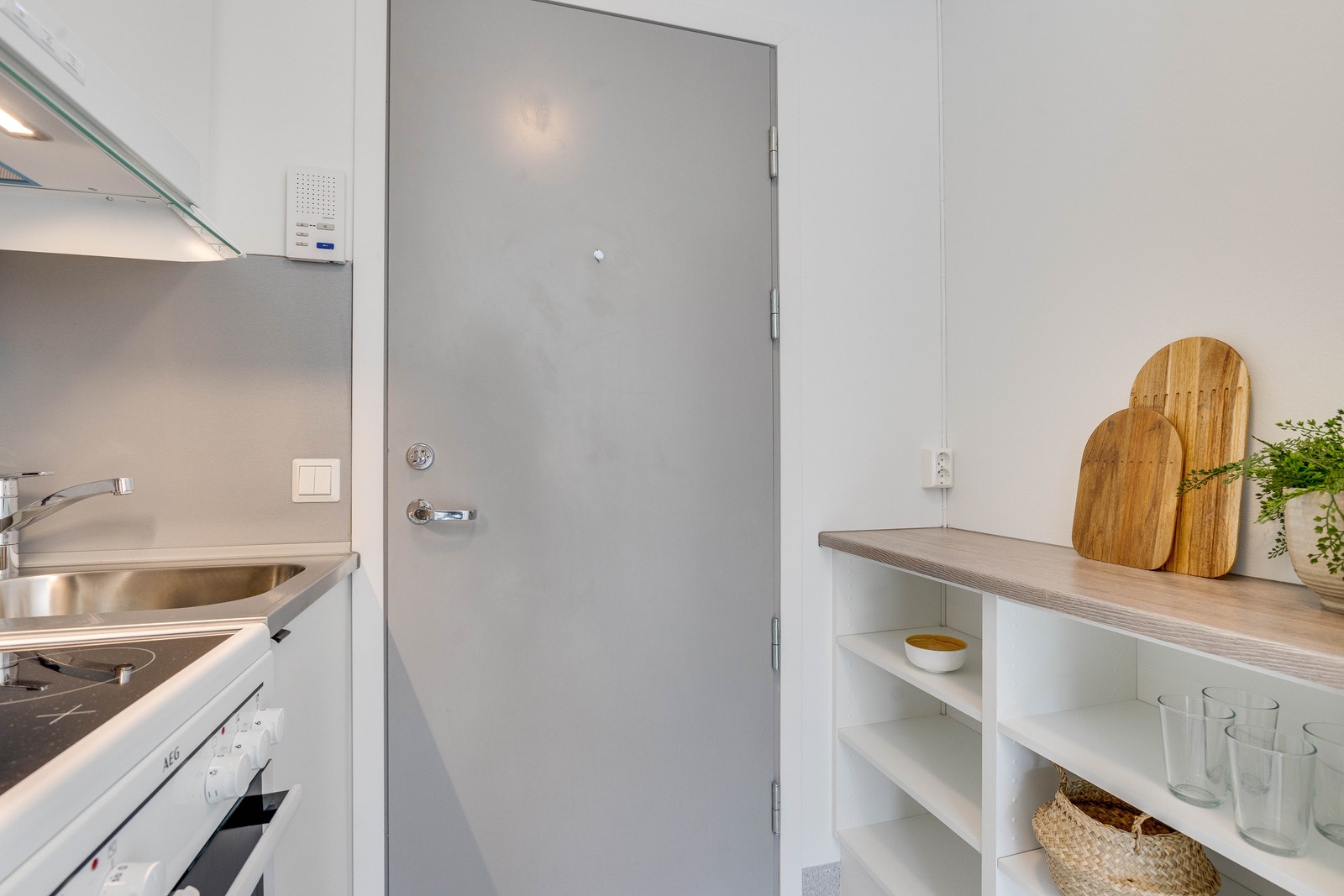 Kjøkken i inngangen Galleribilde