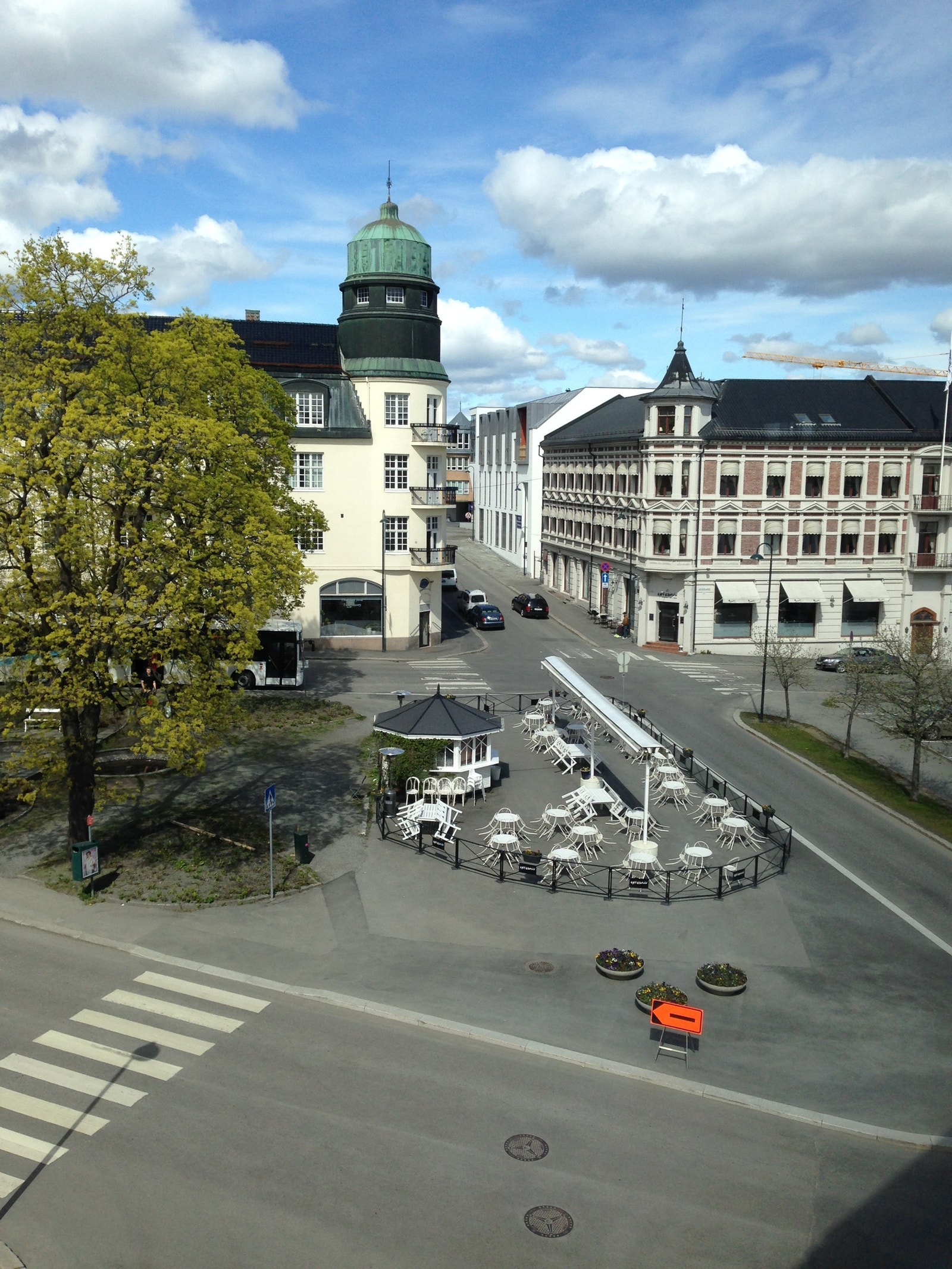 Utsikt mot Panparken Galleribilde