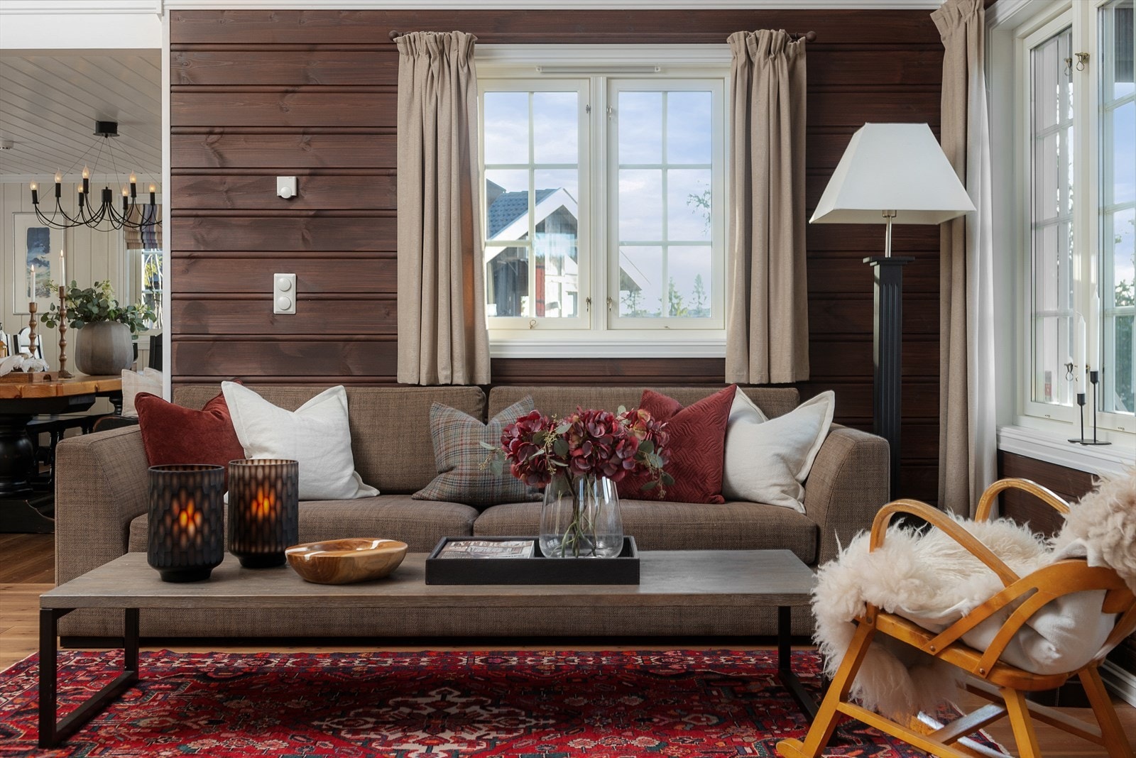 Et hyggelig sted å samles etter en dag ute på tur. Galleribilde