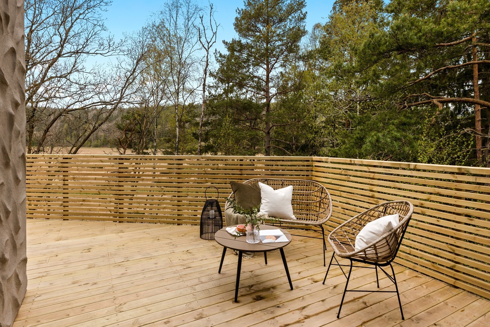 Ut fra stuen i u.etg. Galleribilde