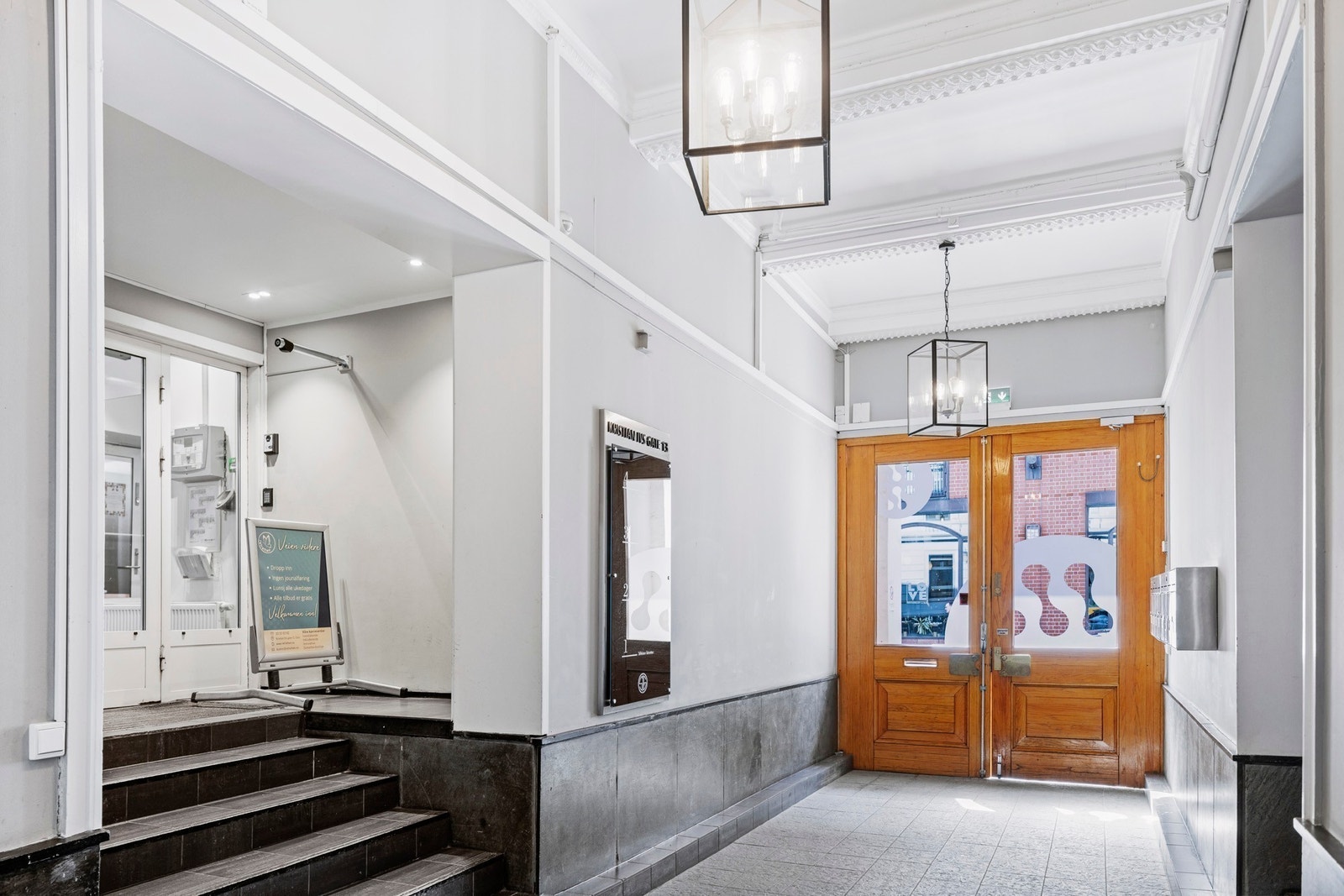 Inngangsparti Galleribilde