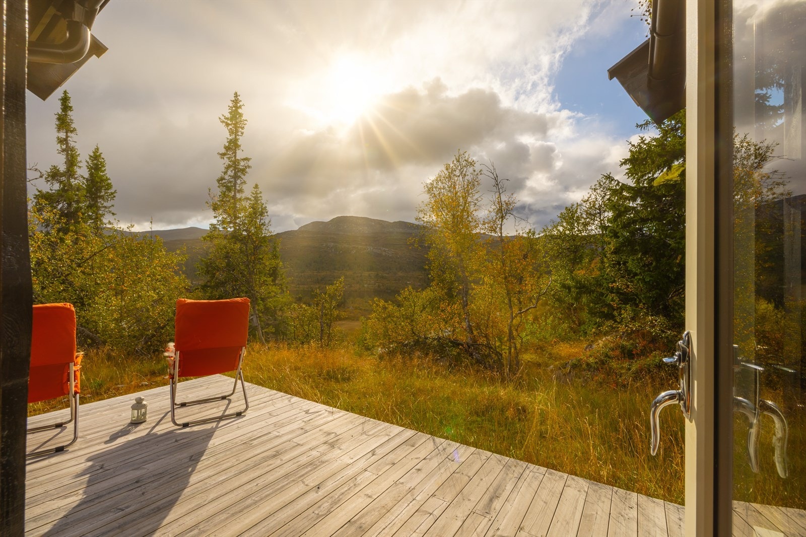 Utmerkede solforhold med terrasse i sørvestvendt retning Galleribilde