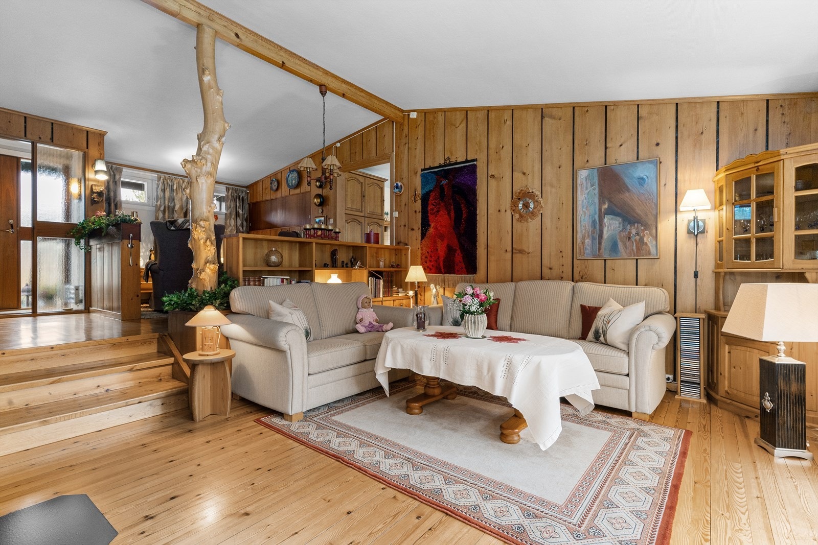 God plass til sofagruppe. Galleribilde