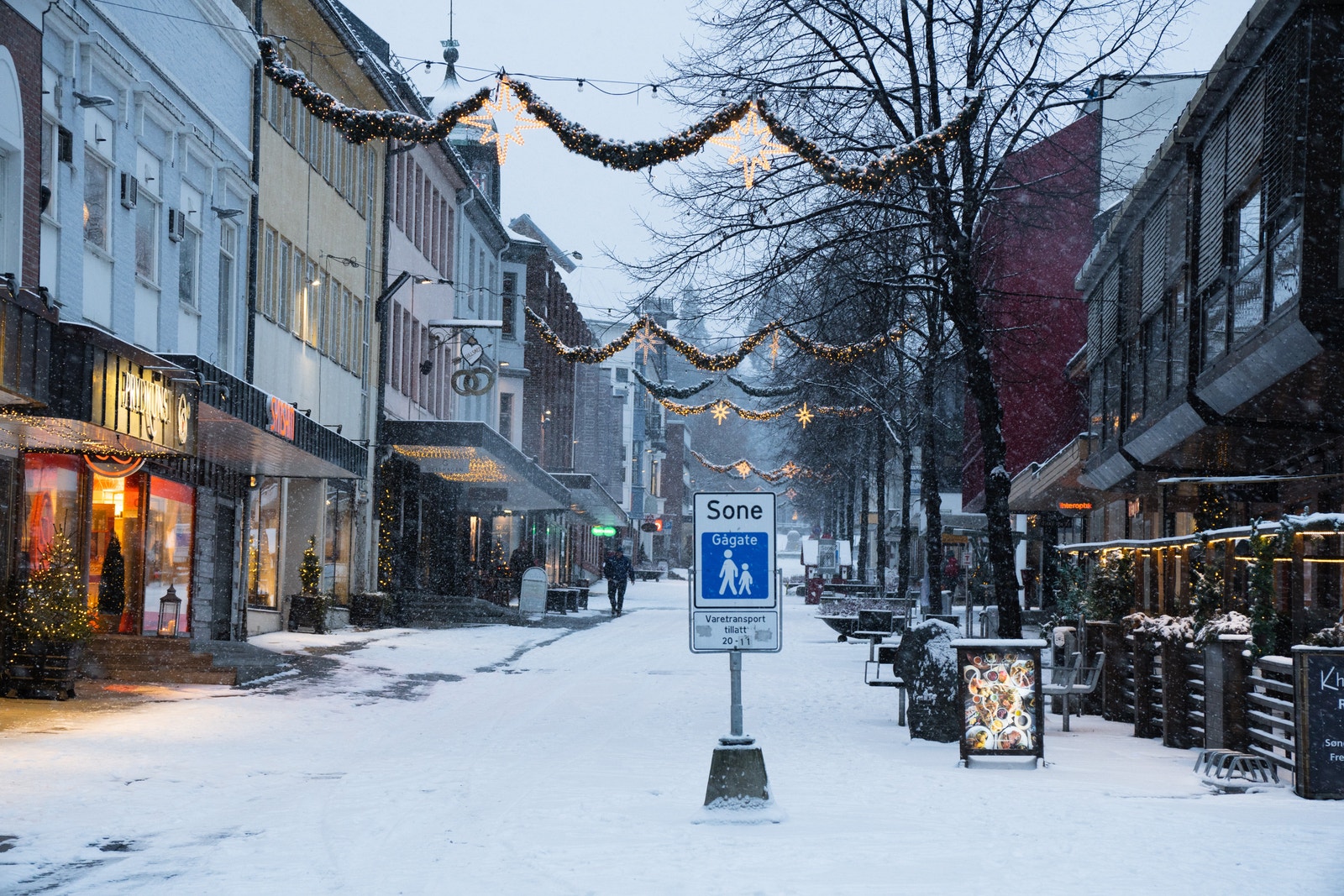 Storgata på Gjøvik. Foto Gjøvik Kommune Galleribilde
