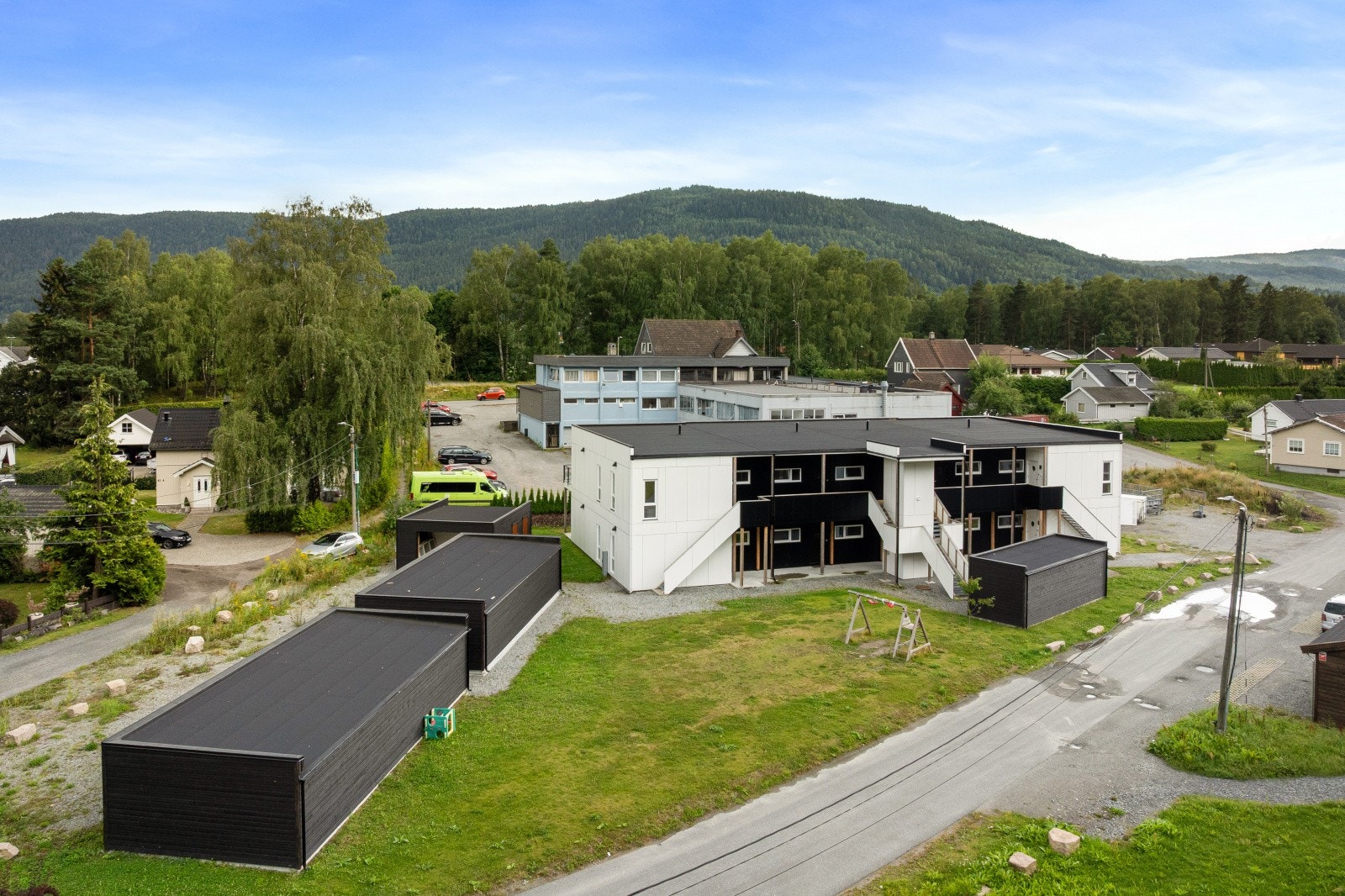 Leiligheten ligger usjenert til i rolige omgivelser på Solbergmoen Galleribilde