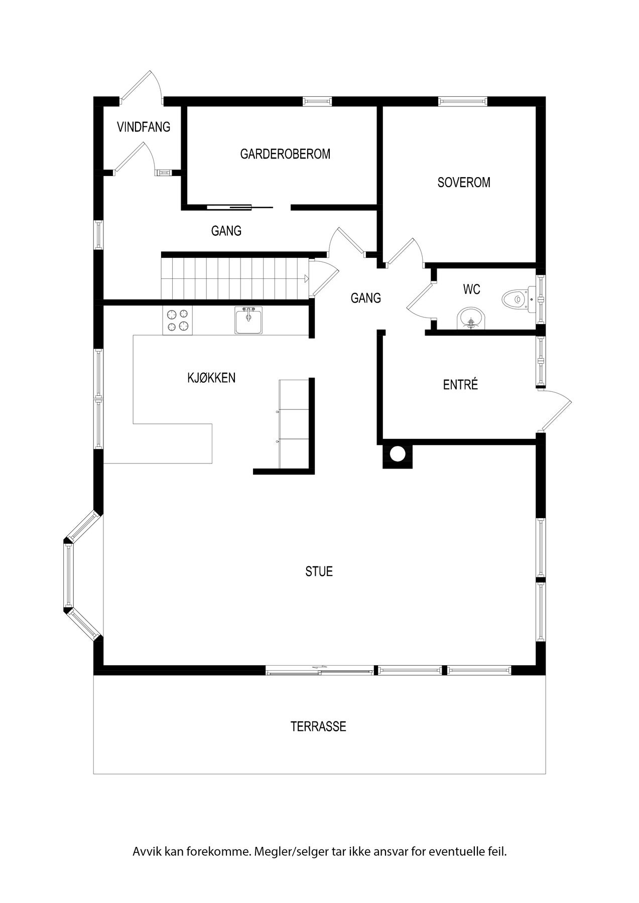 1. Etg. Kan avvike fra faktiske forhold. Galleribilde