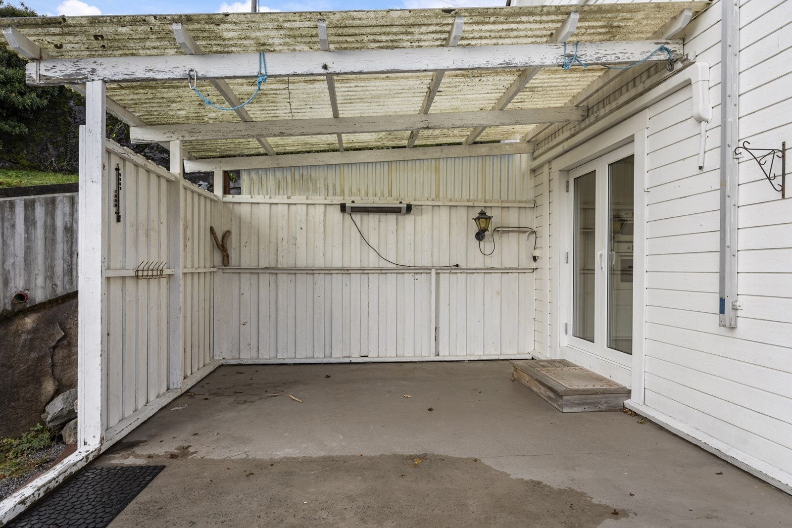 Overbygd uteområde Galleribilde