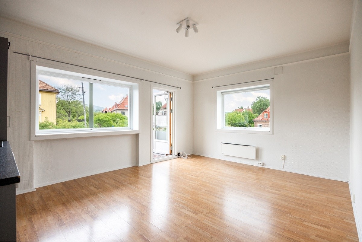 Stue med utgang til balkong Galleribilde