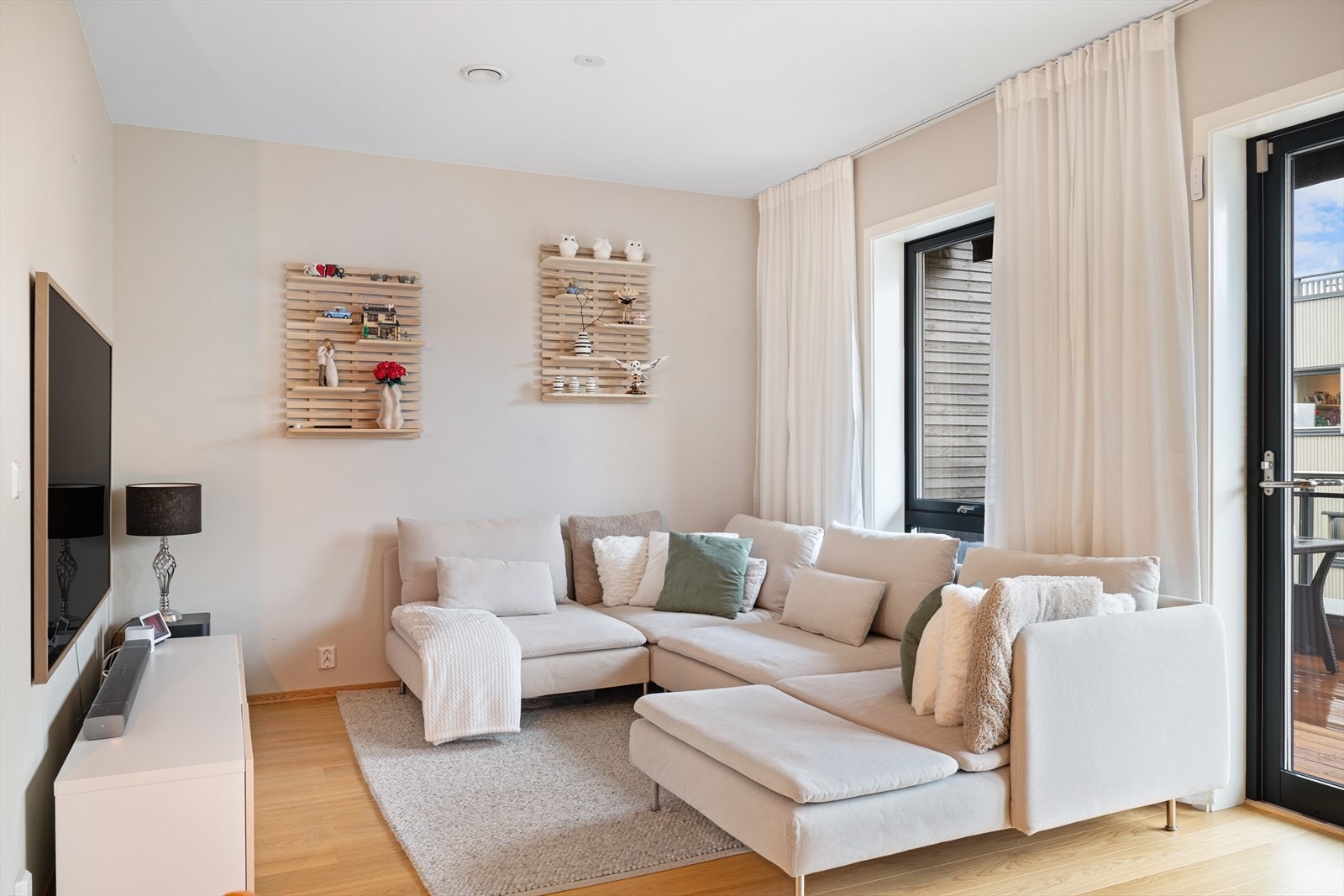 Koselig stue med god plass til hele familien Galleribilde