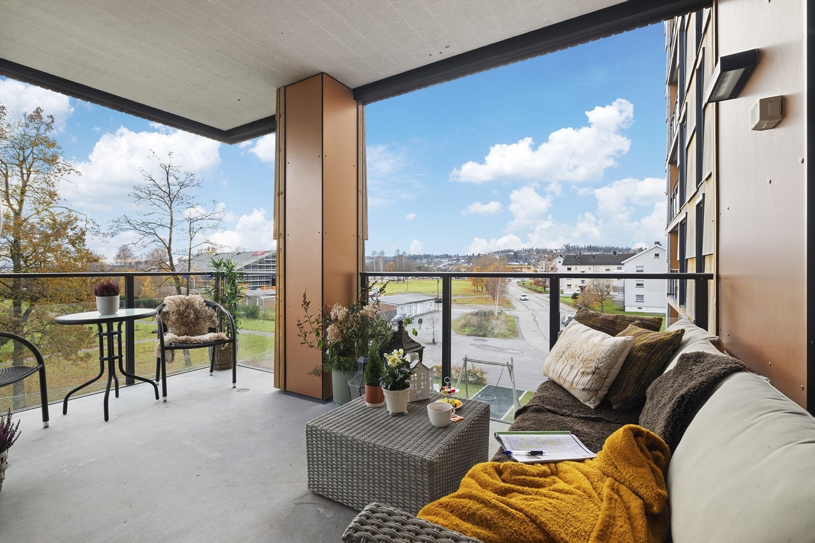 Terrassen vender mot sydvest Galleribilde