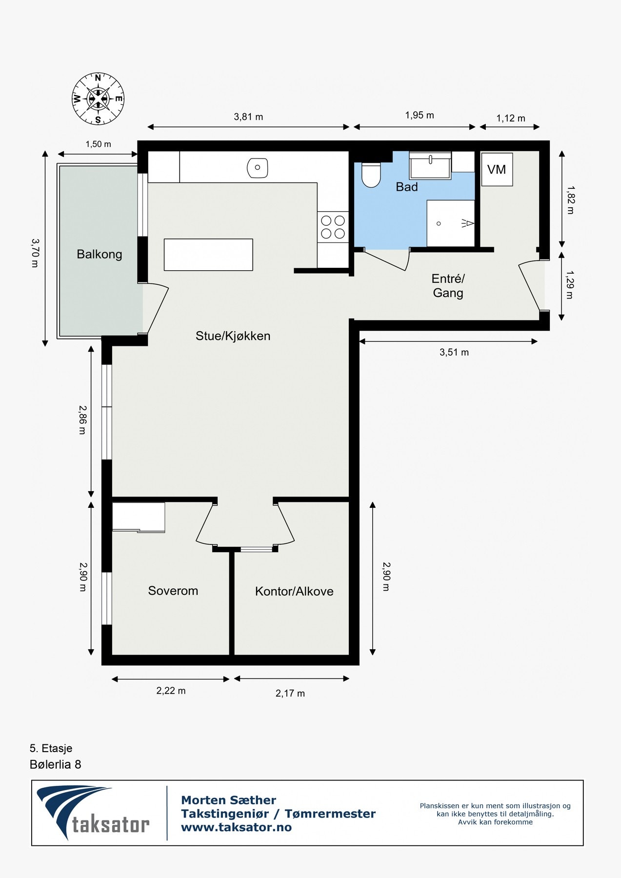 Planskisse. Galleribilde