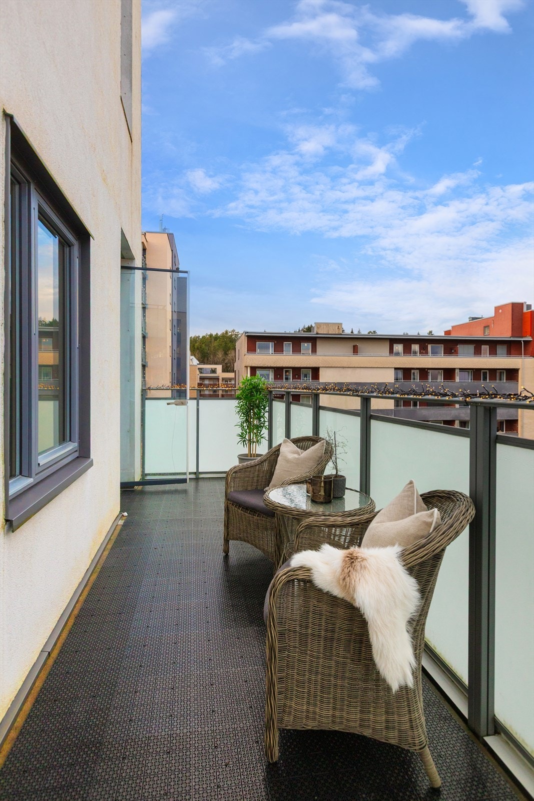 Her har du gode muligheter for å nyte godværsdagene. Galleribilde