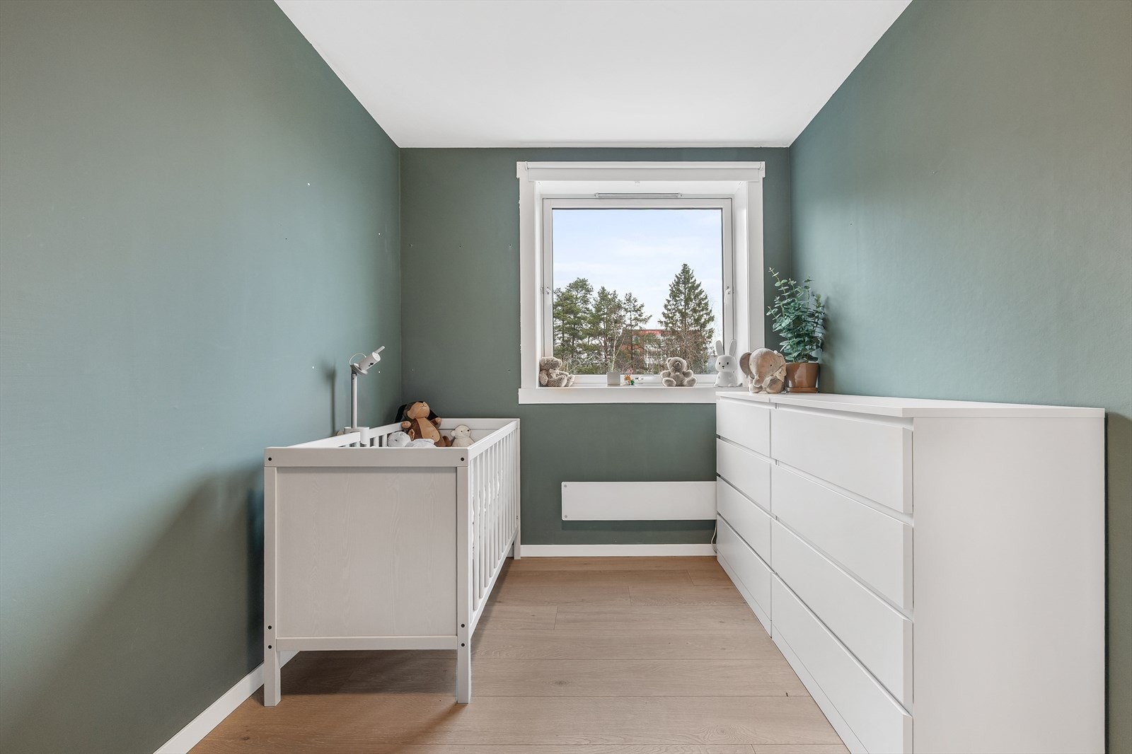 Det andre soverommet er velegnet som gjeste-/barnerom eller kontor Galleribilde