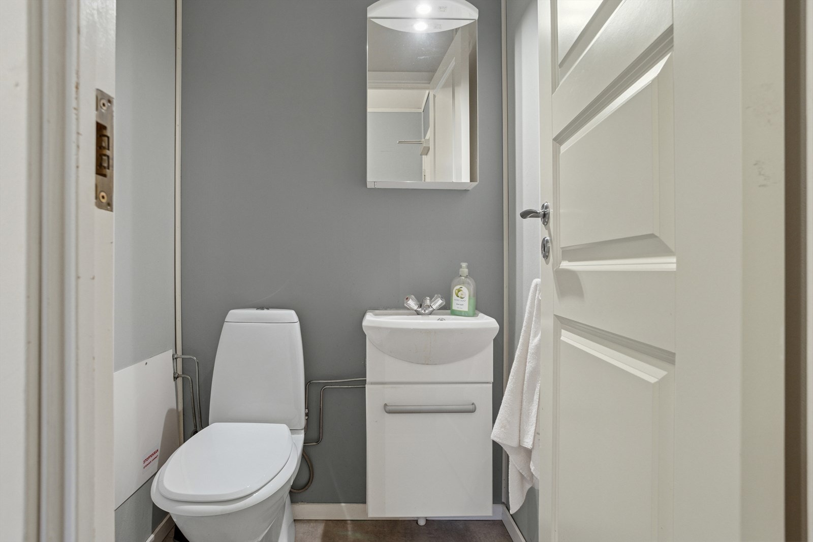 Separat toalettrom. Galleribilde