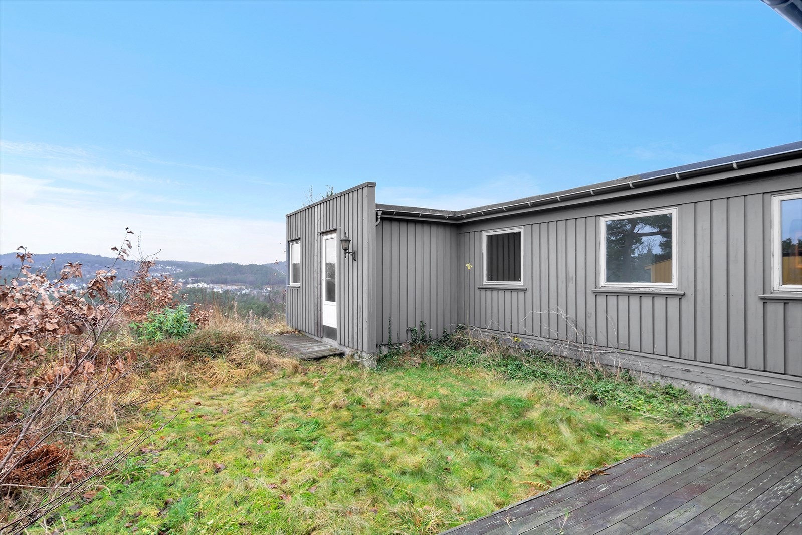 Den lettstelte hagen gir rom for lek og moro. Galleribilde