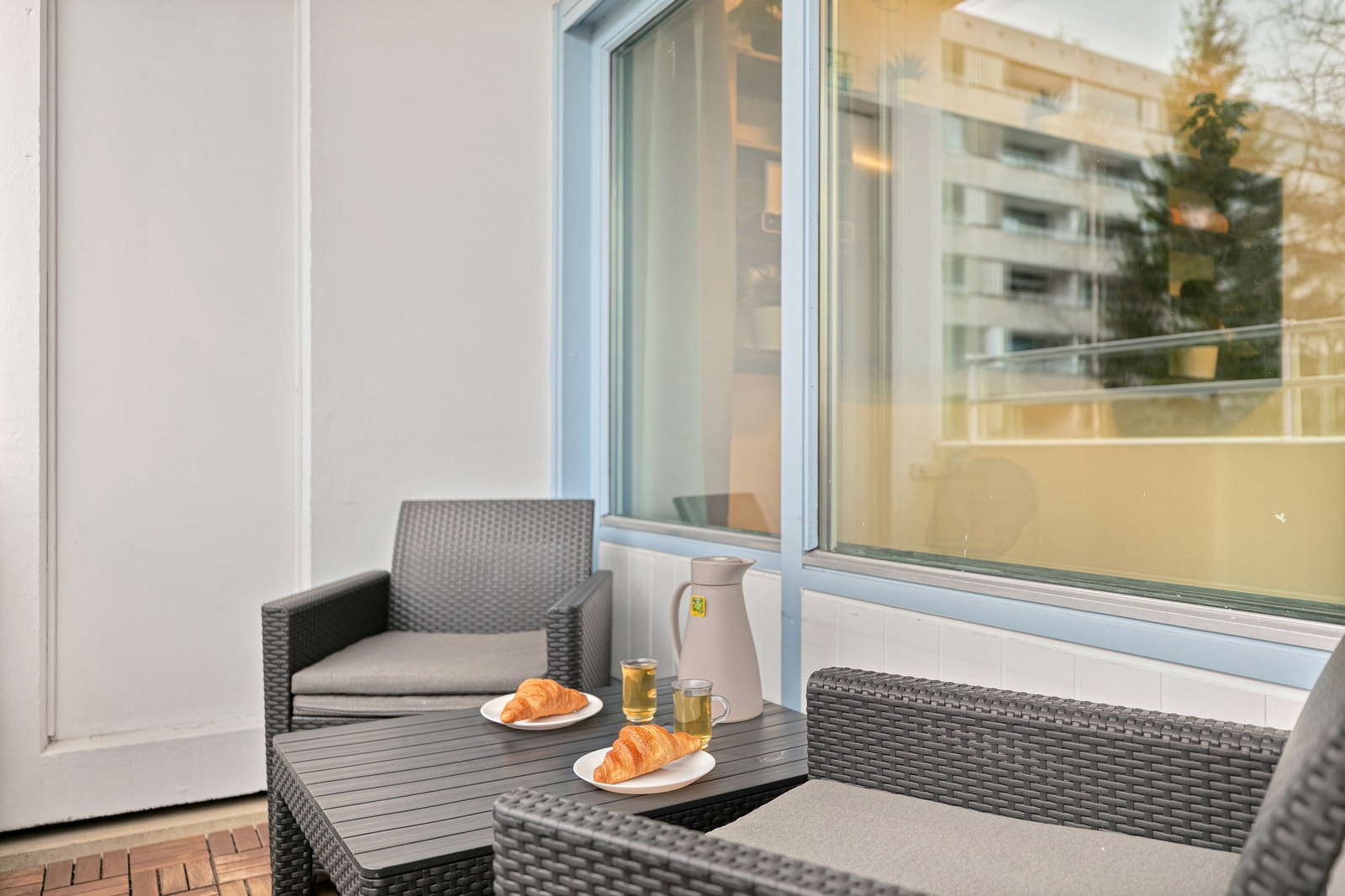 Balkongen er på hele 8 kvm! Galleribilde