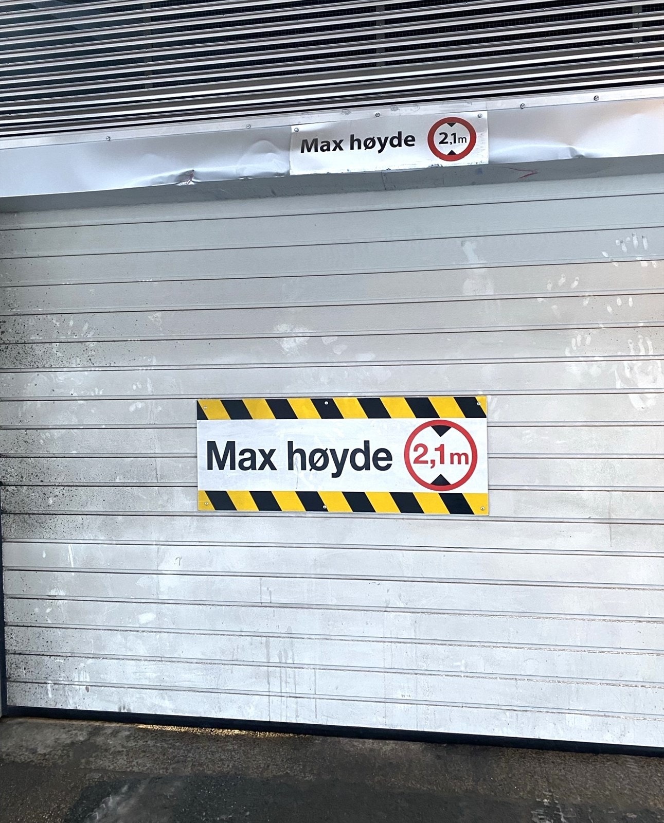 Makshøyde på 210 cm. Galleribilde