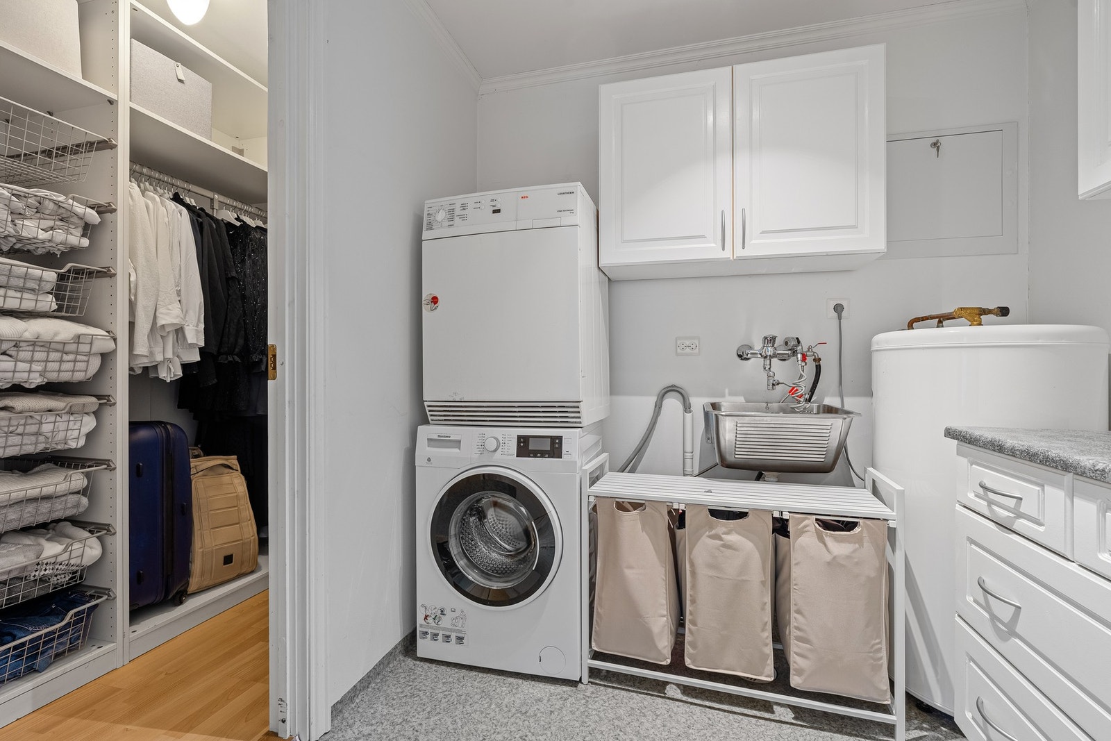 Vaskerom og garderobe Galleribilde