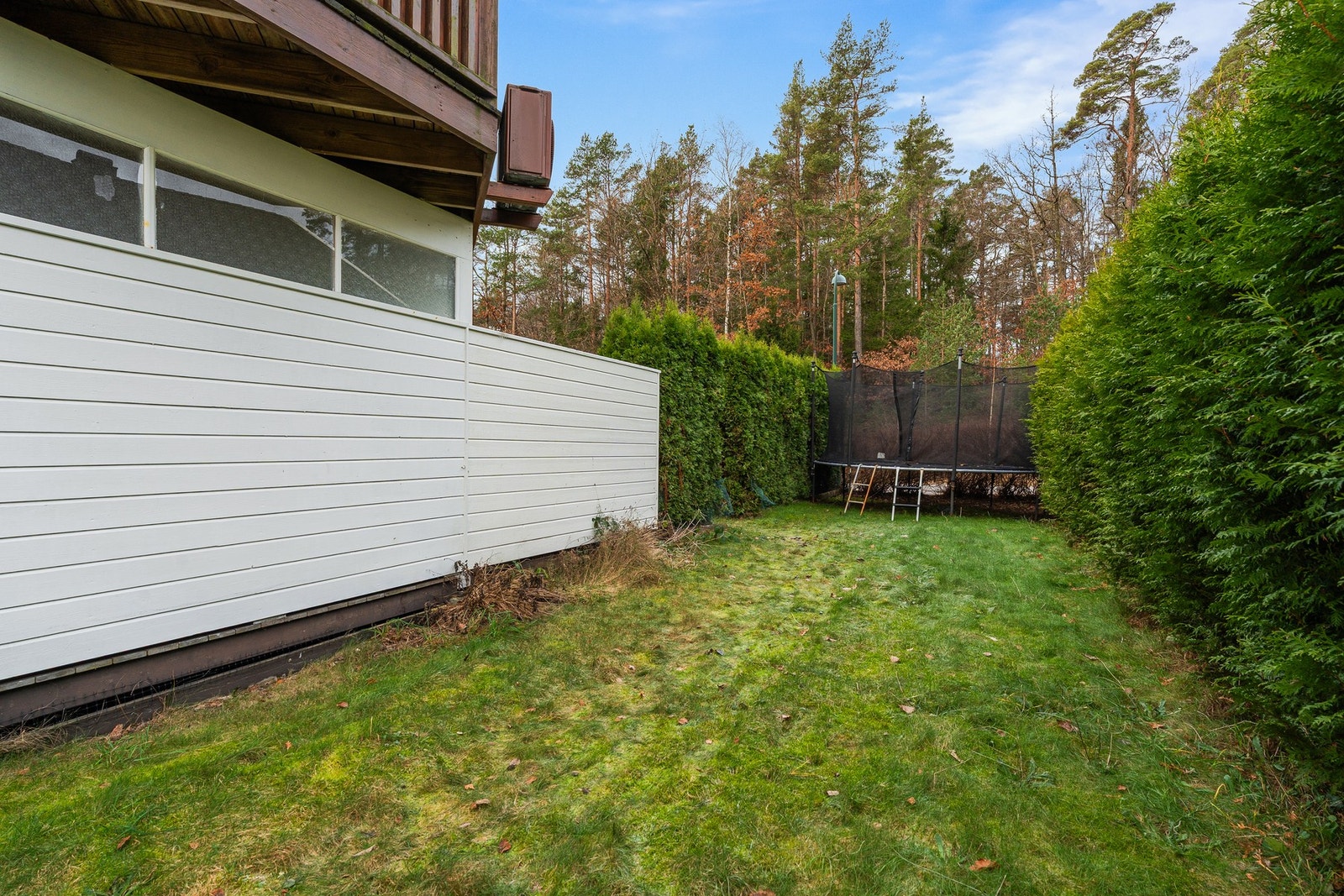 Del av hagen uteforlevegg er fellesareal Galleribilde